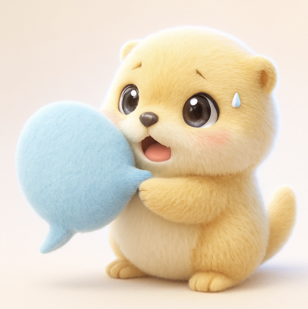 おしゃべり先走りうっかりカワウソ